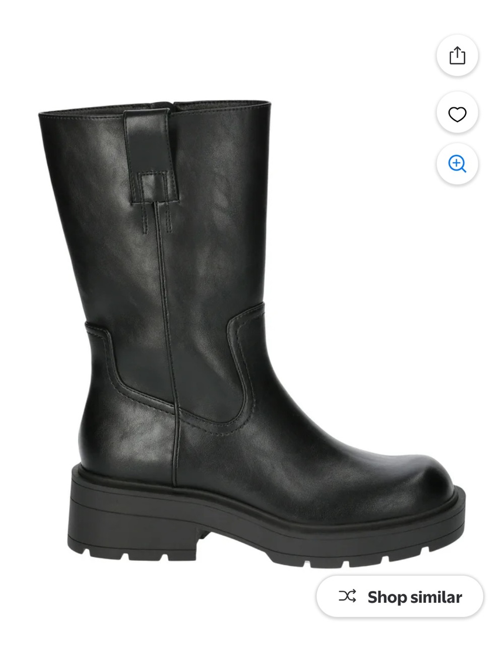 No Boundaries black lug pull boot size 8W